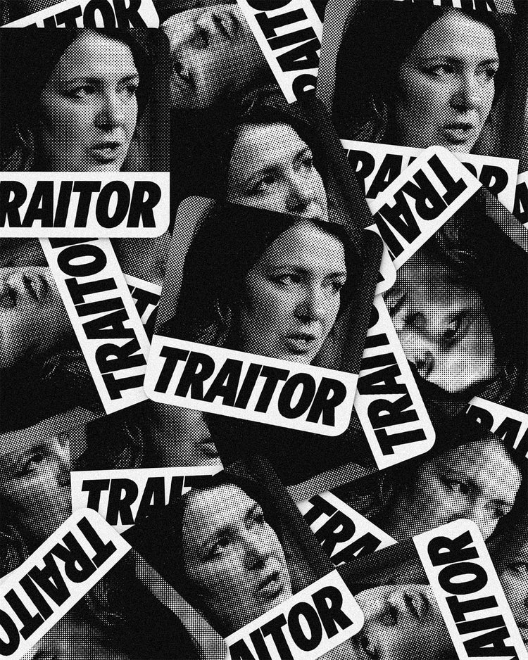 PRE-ORDER: “Traitor” Sticker (Single)