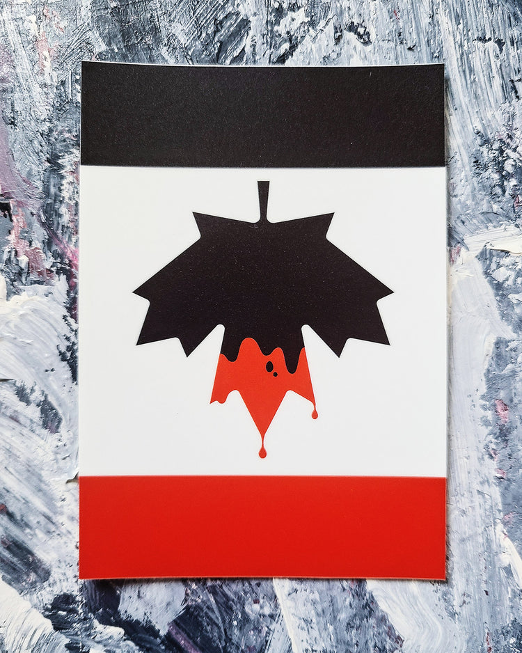 Cancel Canada Day Sticker