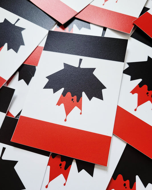 Cancel Canada Day Sticker