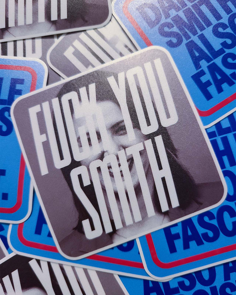 “Fuck You Smith” Sticker (Single)
