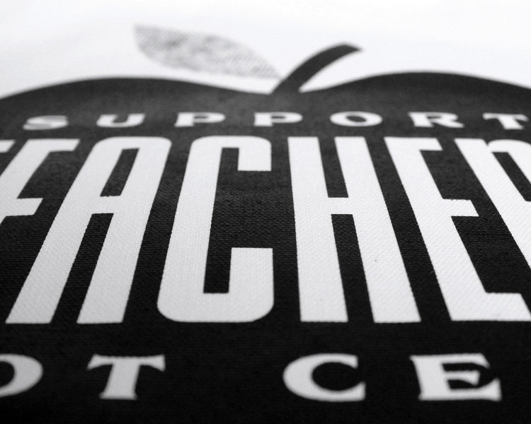 Jen Schier × Tigertail “Support Teachers Not CEOs” Tote – LIMITED EDITION